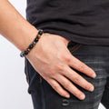 Triple Protection Bracelet - Tiger’s Eye, Obsidian, Hematite - Image 12